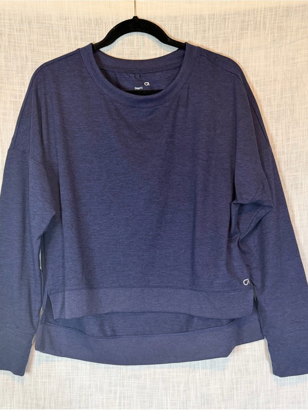 GapFit Long Sleeve Pullover Brushed Tech Jersey S